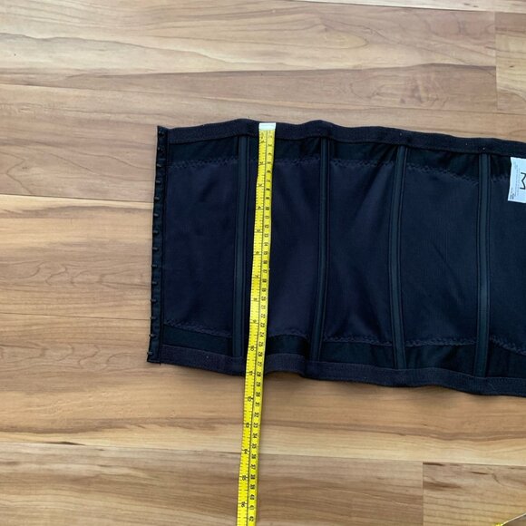 Maidenform Black Waist Trainer Cincher Corset Shapewear Size XL/8 - Picture 6 of 9